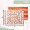 imageMaison d Hermine Placemats 100 Cotton Set of 4 Dinner Placemat Decorative Washable Cloth Placemat Dining Buffet Parties ampamp Camping Kalahari  ThanksgivingChristmas01  Cachemire