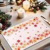 imageMaison d Hermine Placemats 100 Cotton Set of 4 Dinner Placemat Decorative Washable Cloth Placemat Dining Buffet Parties ampamp Camping Kalahari  ThanksgivingChristmas17  Crystal Star