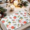 imageMaison d Hermine Placemats 100 Cotton Set of 4 Dinner Placemat Decorative Washable Cloth Placemat Dining Buffet Parties ampamp Camping Kalahari  ThanksgivingChristmas24  Chromo