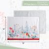 imageMaison d Hermine Placemats 100 Cotton Set of 4 Dinner Placemat Decorative Washable Cloth Placemat Dining Buffet Parties ampamp Camping Kalahari  ThanksgivingChristmas02  Morzine