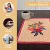 imageMaison d Hermine Placemats 100 Cotton Set of 4 Dinner Placemat Decorative Washable Cloth Placemat Dining Buffet Parties ampamp Camping Kalahari  ThanksgivingChristmas20  Kalahari