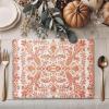 imageMaison d Hermine Placemats 100 Cotton Set of 4 Dinner Placemat Decorative Washable Cloth Placemat Dining Buffet Parties ampamp Camping Kalahari  ThanksgivingChristmas01  Cachemire