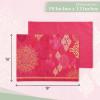 imageMaison d Hermine Placemats 100 Cotton Set of 4 Dinner Placemat Decorative Washable Cloth Placemat Dining Buffet Parties ampamp Camping Kalahari  ThanksgivingChristmas12  Versailles