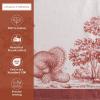 imageMaison d Hermine Placemats 100 Cotton Set of 4 Dinner Placemat Decorative Washable Cloth Placemat Dining Buffet Parties ampamp Camping Kalahari  ThanksgivingChristmas29  Holy Jouy  Brown