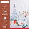 imageMaison d Hermine Placemats 100 Cotton Set of 4 Dinner Placemat Decorative Washable Cloth Placemat Dining Buffet Parties ampamp Camping Kalahari  ThanksgivingChristmas02  Morzine