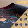 imageMaison d Hermine Placemats 100 Cotton Set of 4 Dinner Placemat Decorative Washable Cloth Placemat Dining Buffet Parties ampamp Camping Kalahari  ThanksgivingChristmas03  Christmas Joy