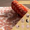 imageMaison d Hermine Placemats 100 Cotton Set of 4 Dinner Placemat Decorative Washable Cloth Placemat Dining Buffet Parties ampamp Camping Kalahari  ThanksgivingChristmas01  Cachemire