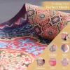 imageMaison d Hermine Placemats 100 Cotton Set of 4 Dinner Placemat Decorative Washable Cloth Placemat Dining Buffet Parties ampamp Camping Kalahari  ThanksgivingChristmas09  Ispahan