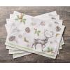 imageMaison d Hermine Placemats 100 Cotton Set of 4 Dinner Placemat Decorative Washable Cloth Placemat Dining Buffet Parties ampamp Camping Kalahari  ThanksgivingChristmas06  Christmas Dew
