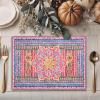 imageMaison d Hermine Placemats 100 Cotton Set of 4 Dinner Placemat Decorative Washable Cloth Placemat Dining Buffet Parties ampamp Camping Kalahari  ThanksgivingChristmas09  Ispahan