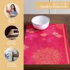 imageMaison d Hermine Placemats 100 Cotton Set of 4 Dinner Placemat Decorative Washable Cloth Placemat Dining Buffet Parties ampamp Camping Kalahari  ThanksgivingChristmas12  Versailles