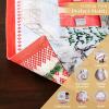 imageMaison d Hermine Placemats 100 Cotton Set of 4 Dinner Placemat Decorative Washable Cloth Placemat Dining Buffet Parties ampamp Camping Kalahari  ThanksgivingChristmas27  Rural Christmas