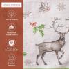 imageMaison d Hermine Placemats 100 Cotton Set of 4 Dinner Placemat Decorative Washable Cloth Placemat Dining Buffet Parties ampamp Camping Kalahari  ThanksgivingChristmas06  Christmas Dew