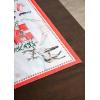 imageMaison d Hermine Placemats 100 Cotton Set of 4 Dinner Placemat Decorative Washable Cloth Placemat Dining Buffet Parties ampamp Camping Kalahari  ThanksgivingChristmas27  Rural Christmas