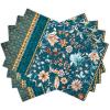 imageMaison d Hermine Placemats 100 Cotton Set of 4 Dinner Placemat Decorative Washable Cloth Placemat Dining Buffet Parties ampamp Camping Kalahari ThanksgivingChristmas30 Luxury Loft Dark Teal