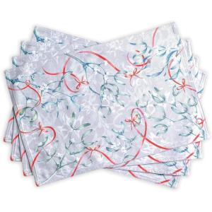 imageMaison d Hermine Placemats 100 Cotton Set of 4 Dinner Placemat Decorative Washable Cloth Placemat Dining Buffet Parties ampamp Camping Kalahari  ThanksgivingChristmas31  Enora
