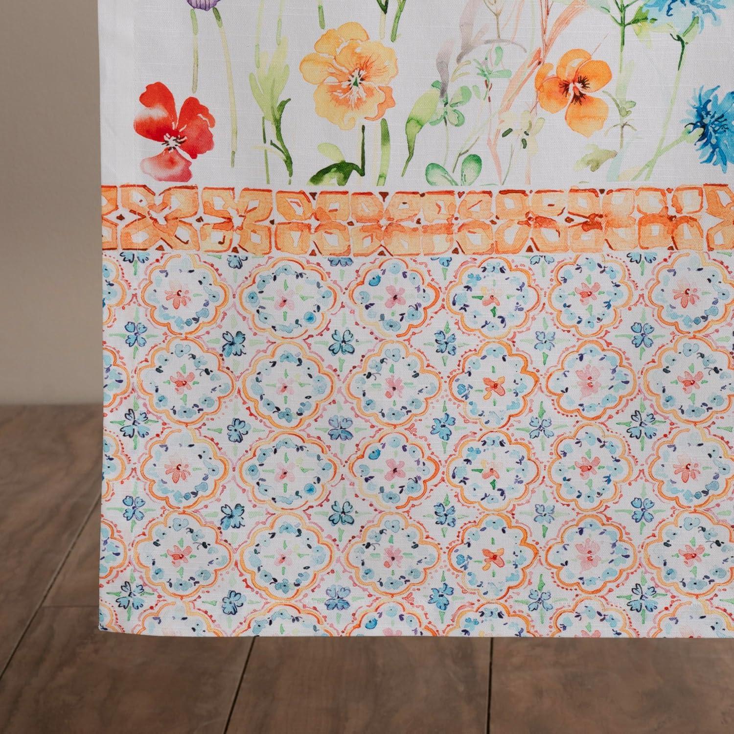 imageMaison dHermine Table Runner 100 Cotton Single Layer Easter Table Runners 72 inches Long Home Kitchen Dining Party ampamp Camping  Easter Decorations Spring ampamp Summer Printemps 1450quot x 72quot19  Summer Whisper