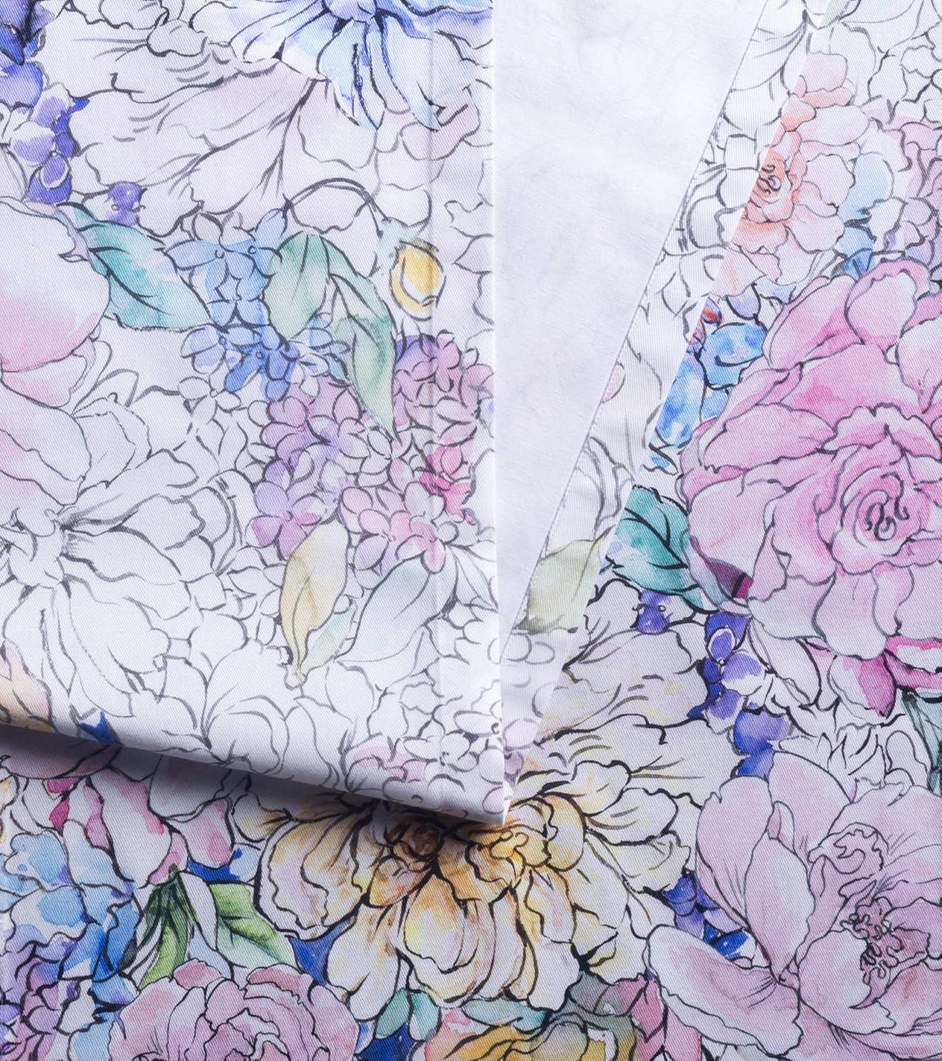 imageMaison dHermine Table Runner 100 Cotton Single Layer Easter Table Runners 72 inches Long Home Kitchen Dining Party ampamp Camping  Easter Decorations Spring ampamp Summer Printemps 1450quot x 72quot22  Floral Love