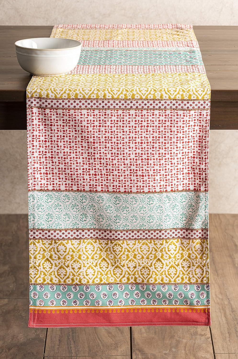 imageMaison dHermine Table Runner 100 Cotton Single Layer Easter Table Runners 72 inches Long Home Kitchen Dining Party ampamp Camping  Easter Decorations Spring ampamp Summer Printemps 1450quot x 72quot06  Provence
