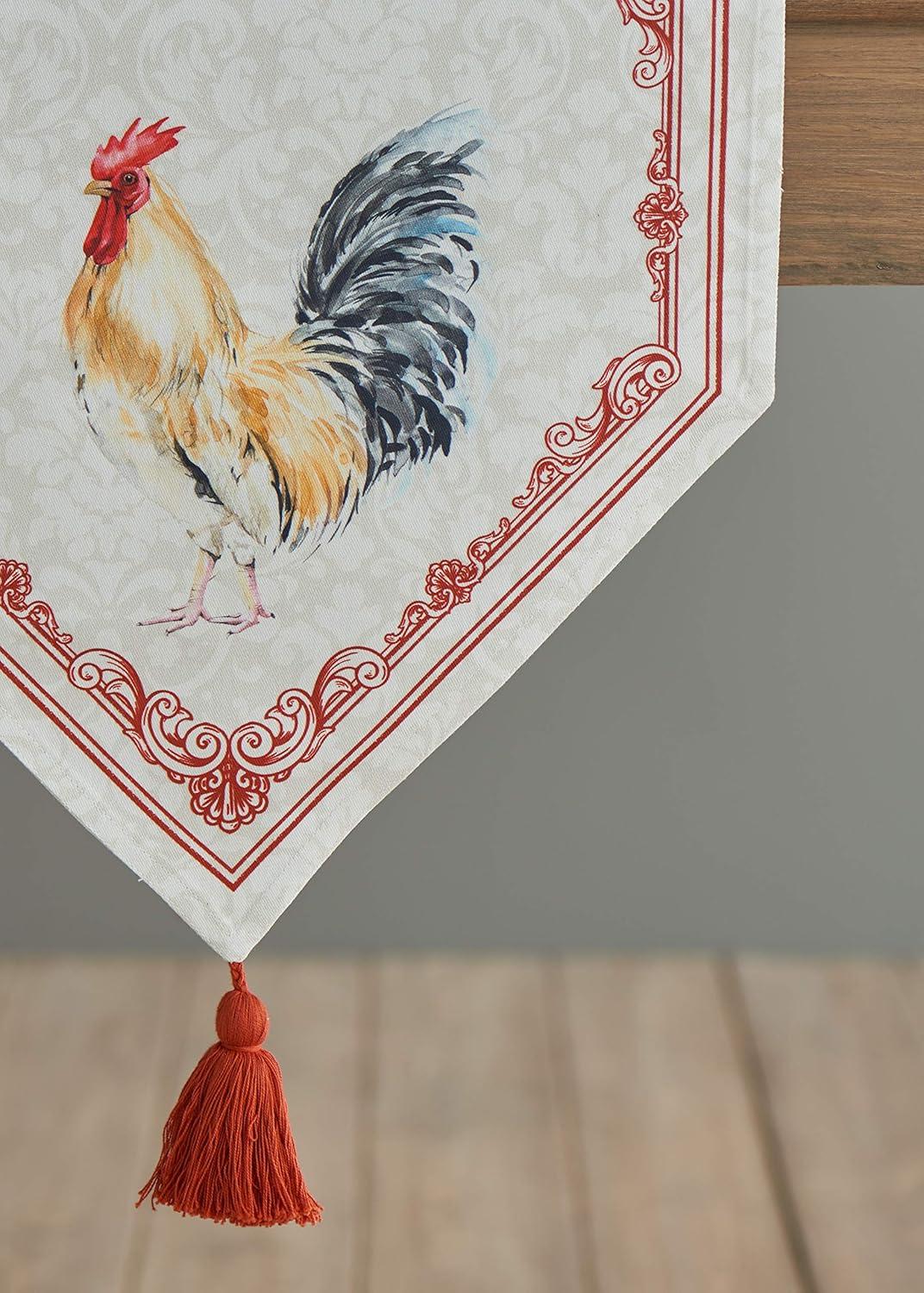 imageMaison dHermine Table Runner 100 Cotton Single Layer Easter Table Runners 72 inches Long Home Kitchen Dining Party ampamp Camping  Easter Decorations Spring ampamp Summer Printemps 1450quot x 72quot23  Campagne