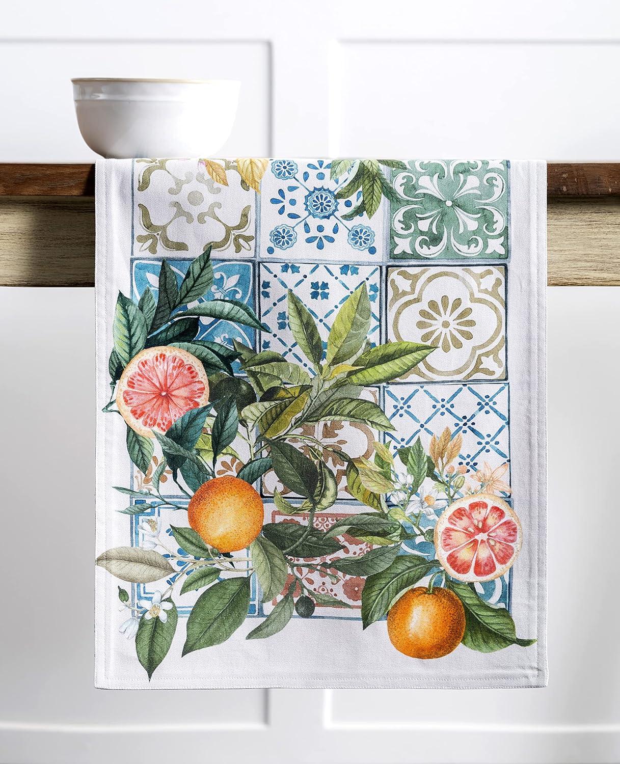 imageMaison dHermine Table Runner 100 Cotton Single Layer Easter Table Runners 72 inches Long Home Kitchen Dining Party ampamp Camping  Easter Decorations Spring ampamp Summer Printemps 1450quot x 72quot16  Agrume