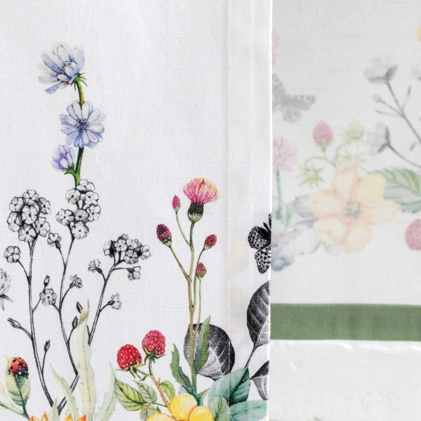 imageMaison dHermine Table Runner 100 Cotton Single Layer Easter Table Runners 72 inches Long Home Kitchen Dining Party ampamp Camping  Easter Decorations Spring ampamp Summer Printemps 1450quot x 72quot10  Printemps