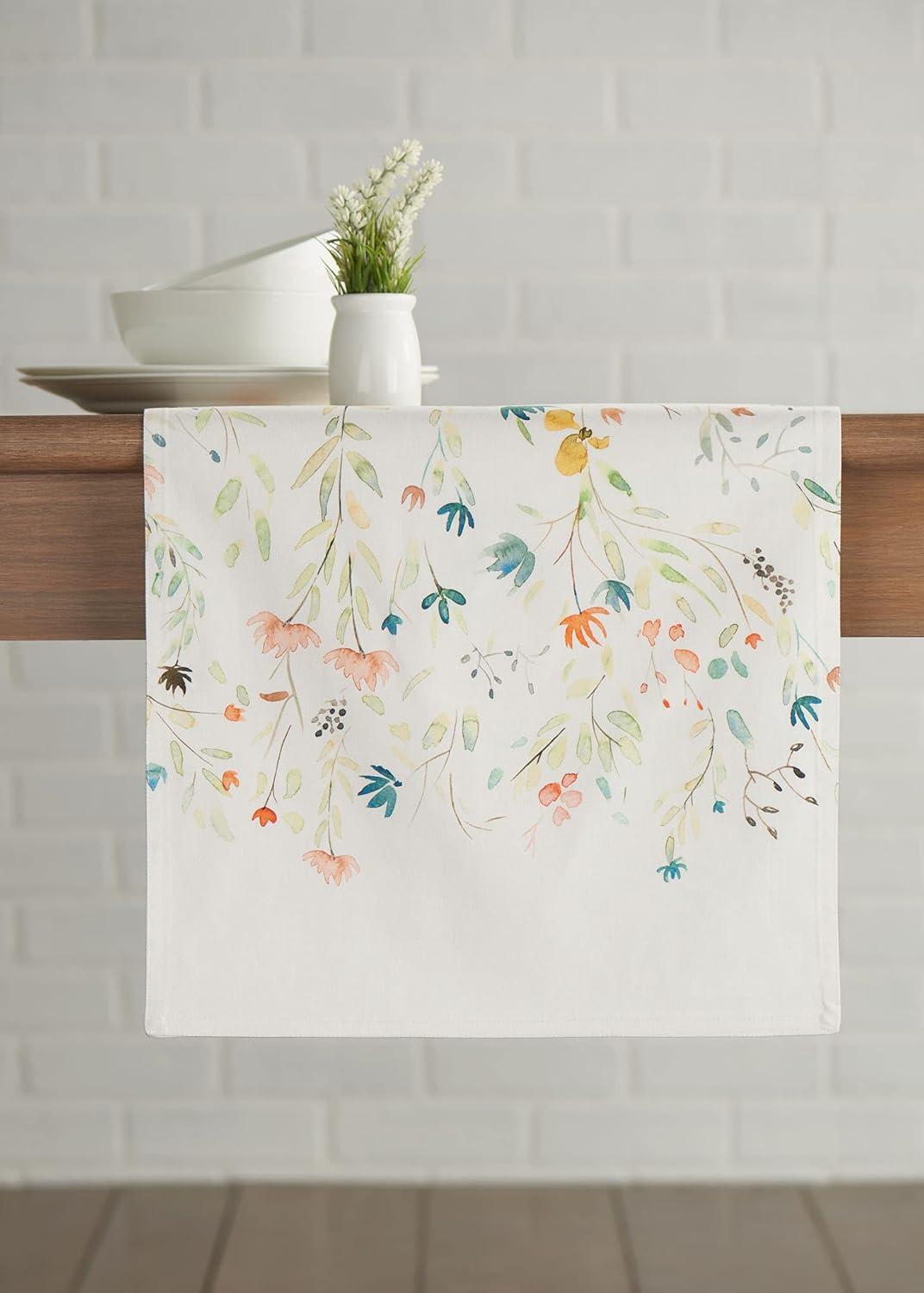 imageMaison dHermine Table Runner 100 Cotton Single Layer Easter Table Runners 72 inches Long Home Kitchen Dining Party ampamp Camping  Easter Decorations Spring ampamp Summer Printemps 1450quot x 72quot03  Colmar
