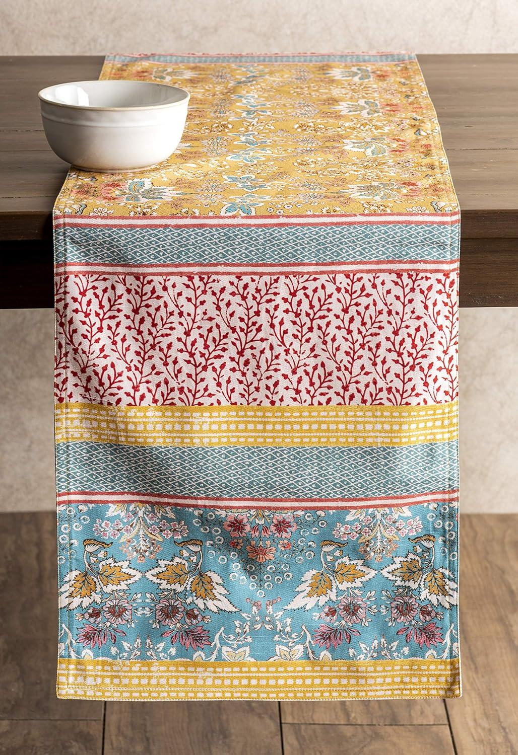 imageMaison dHermine Table Runner 100 Cotton Single Layer Easter Table Runners 72 inches Long Home Kitchen Dining Party ampamp Camping  Easter Decorations Spring ampamp Summer Printemps 1450quot x 72quot04  Marquise