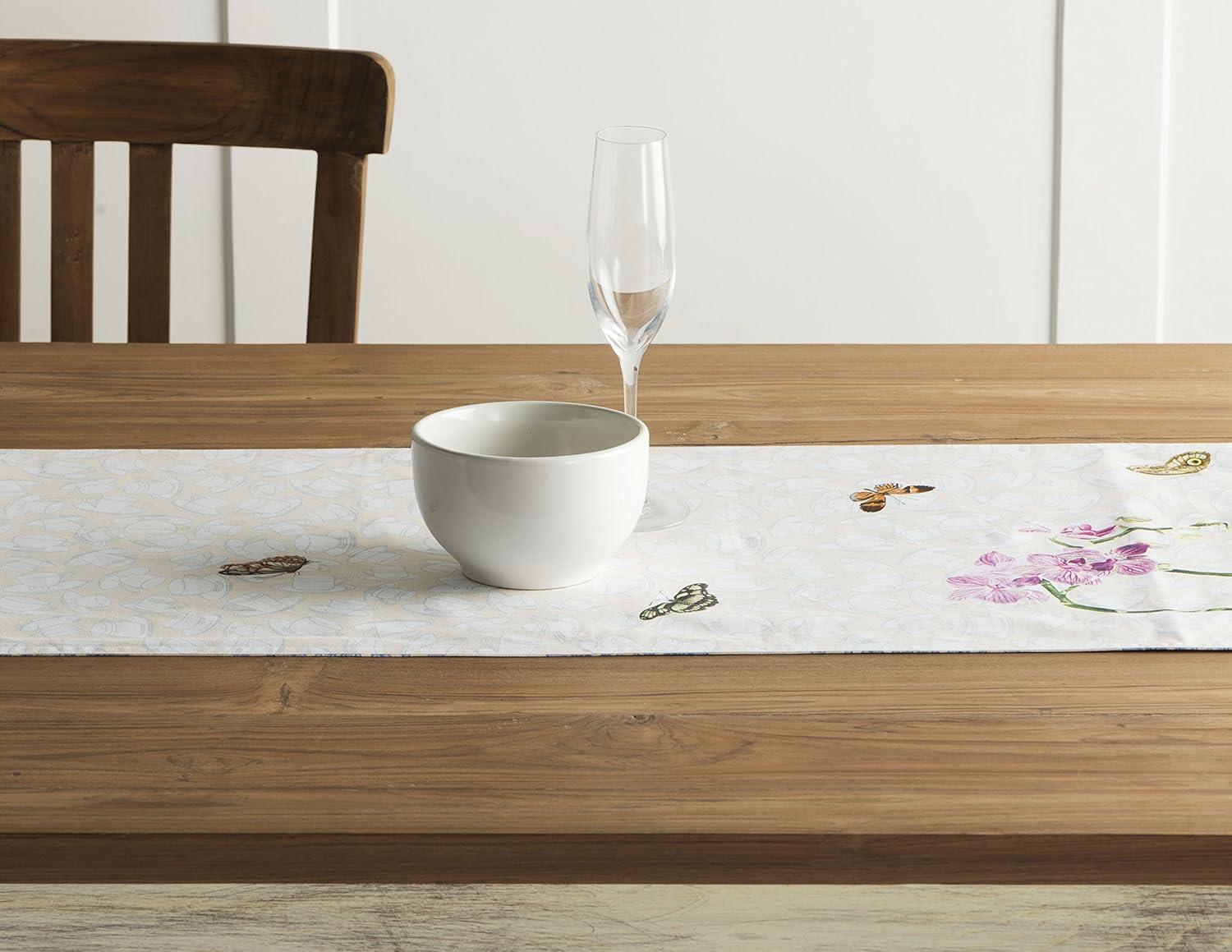 imageMaison dHermine Table Runner 100 Cotton Single Layer Easter Table Runners 72 inches Long Home Kitchen Dining Party ampamp Camping  Easter Decorations Spring ampamp Summer Printemps 1450quot x 72quot14  Canton