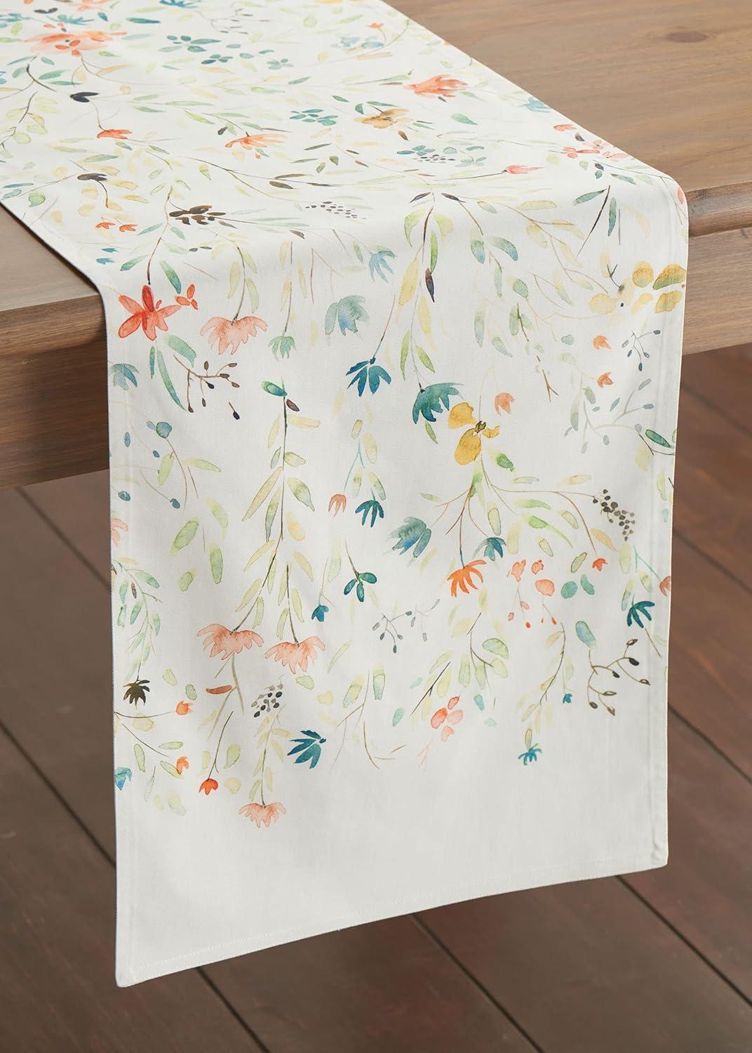 imageMaison dHermine Table Runner 100 Cotton Single Layer Easter Table Runners 72 inches Long Home Kitchen Dining Party ampamp Camping  Easter Decorations Spring ampamp Summer Printemps 1450quot x 72quot03  Colmar