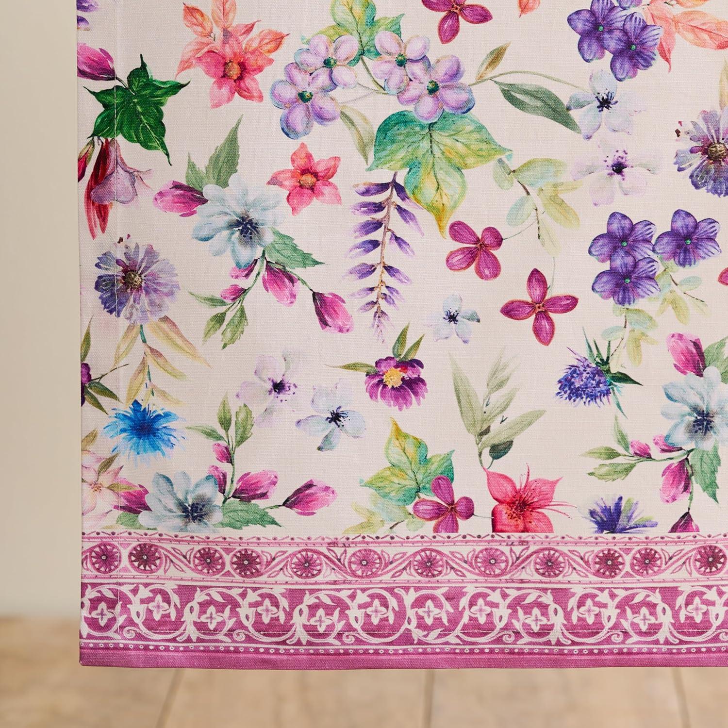 imageMaison dHermine Table Runner 100 Cotton Single Layer Easter Table Runners 72 inches Long Home Kitchen Dining Party ampamp Camping  Easter Decorations Spring ampamp Summer Printemps 1450quot x 72quot13  Chardon