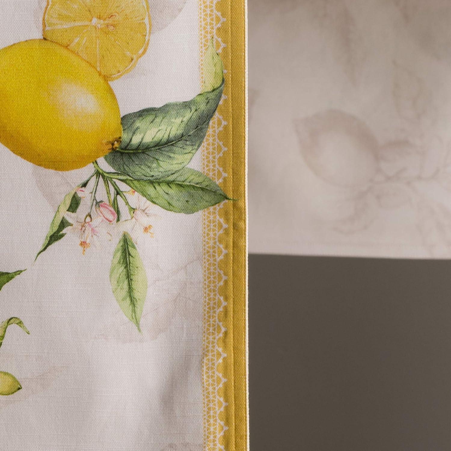 imageMaison dHermine Table Runner 100 Cotton Single Layer Easter Table Runners 72 inches Long Home Kitchen Dining Party ampamp Camping  Easter Decorations Spring ampamp Summer Printemps 1450quot x 72quot01  Limoncello