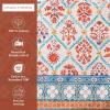 imageMaison d Hermine Placemat 100 Cotton Decorative Placemats Washable Cloth Placemats Home Wedding Restaurant Party ampamp Camping Potiron  ThanksgivingChristmas Set of 411  Romane