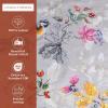 imageMaison d Hermine Placemat 100 Cotton Decorative Placemats Washable Cloth Placemats Home Wedding Restaurant Party ampamp Camping Potiron  ThanksgivingChristmas Set of 410  Equinoxe  Grey