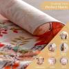 imageMaison d Hermine Placemat 100 Cotton Decorative Placemats Washable Cloth Placemats Home Wedding Restaurant Party ampamp Camping Potiron  ThanksgivingChristmas Set of 408  Amarante