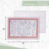 imageMaison d Hermine Placemat 100 Cotton Decorative Placemats Washable Cloth Placemats Home Wedding Restaurant Party ampamp Camping Potiron  ThanksgivingChristmas Set of 407  Fairy Christmas
