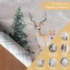 imageMaison d Hermine Placemat 100 Cotton Decorative Placemats Washable Cloth Placemats Home Wedding Restaurant Party ampamp Camping Potiron  ThanksgivingChristmas Set of 402  Deer in the Woods