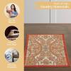 imageMaison d Hermine Placemat 100 Cotton Decorative Placemats Washable Cloth Placemats Home Wedding Restaurant Party ampamp Camping Potiron  ThanksgivingChristmas Set of 401  Kashmir Paisley