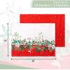 imageMaison d Hermine Placemat 100 Cotton Decorative Placemats Washable Cloth Placemats Home Wedding Restaurant Party ampamp Camping Potiron  ThanksgivingChristmas Set of 420  Noel