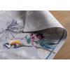 imageMaison d Hermine Placemat 100 Cotton Decorative Placemats Washable Cloth Placemats Home Wedding Restaurant Party ampamp Camping Potiron  ThanksgivingChristmas Set of 410  Equinoxe  Grey