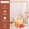 imageMaison d Hermine Placemat 100 Cotton Decorative Placemats Washable Cloth Placemats Home Wedding Restaurant Party ampamp Camping Potiron  ThanksgivingChristmas Set of 405  Potiron