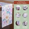 imageMaison dHermine Table Runner 100 Cotton Single Layer Easter Table Runners 72 inches Long Home Kitchen Dining Party ampamp Camping  Easter Decorations Spring ampamp Summer Printemps 1450quot x 72quot22  Floral Love