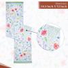 imageMaison dHermine Table Runner 100 Cotton Single Layer Easter Table Runners 72 inches Long Home Kitchen Dining Party ampamp Camping  Easter Decorations Spring ampamp Summer Printemps 1450quot x 72quot24  Just Floral