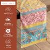 imageMaison dHermine Table Runner 100 Cotton Single Layer Easter Table Runners 72 inches Long Home Kitchen Dining Party ampamp Camping  Easter Decorations Spring ampamp Summer Printemps 1450quot x 72quot04  Marquise
