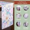 imageMaison dHermine Table Runner 100 Cotton Single Layer Easter Table Runners 72 inches Long Home Kitchen Dining Party ampamp Camping  Easter Decorations Spring ampamp Summer Printemps 1450quot x 72quot22  Floral Love