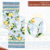 imageMaison dHermine Table Runner 100 Cotton Single Layer Easter Table Runners 72 inches Long Home Kitchen Dining Party ampamp Camping  Easter Decorations Spring ampamp Summer Printemps 1450quot x 72quot28  Citrus