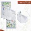 imageMaison dHermine Table Runner 100 Cotton Single Layer Easter Table Runners 72 inches Long Home Kitchen Dining Party ampamp Camping  Easter Decorations Spring ampamp Summer Printemps 1450quot x 72quot07  Fleurs De Mai