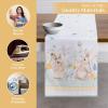 imageMaison dHermine Table Runner 100 Cotton Single Layer Easter Table Runners 72 inches Long Home Kitchen Dining Party ampamp Camping  Easter Decorations Spring ampamp Summer Printemps 1450quot x 72quot15  Easter Dew