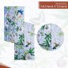 imageMaison dHermine Table Runner 100 Cotton Single Layer Easter Table Runners 72 inches Long Home Kitchen Dining Party ampamp Camping  Easter Decorations Spring ampamp Summer Printemps 1450quot x 72quot26  Passiflora