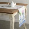 imageMaison dHermine Table Runner 100 Cotton Single Layer Easter Table Runners 72 inches Long Home Kitchen Dining Party ampamp Camping  Easter Decorations Spring ampamp Summer Printemps 1450quot x 72quot14  Canton